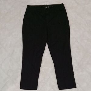 Black Cropped Pants